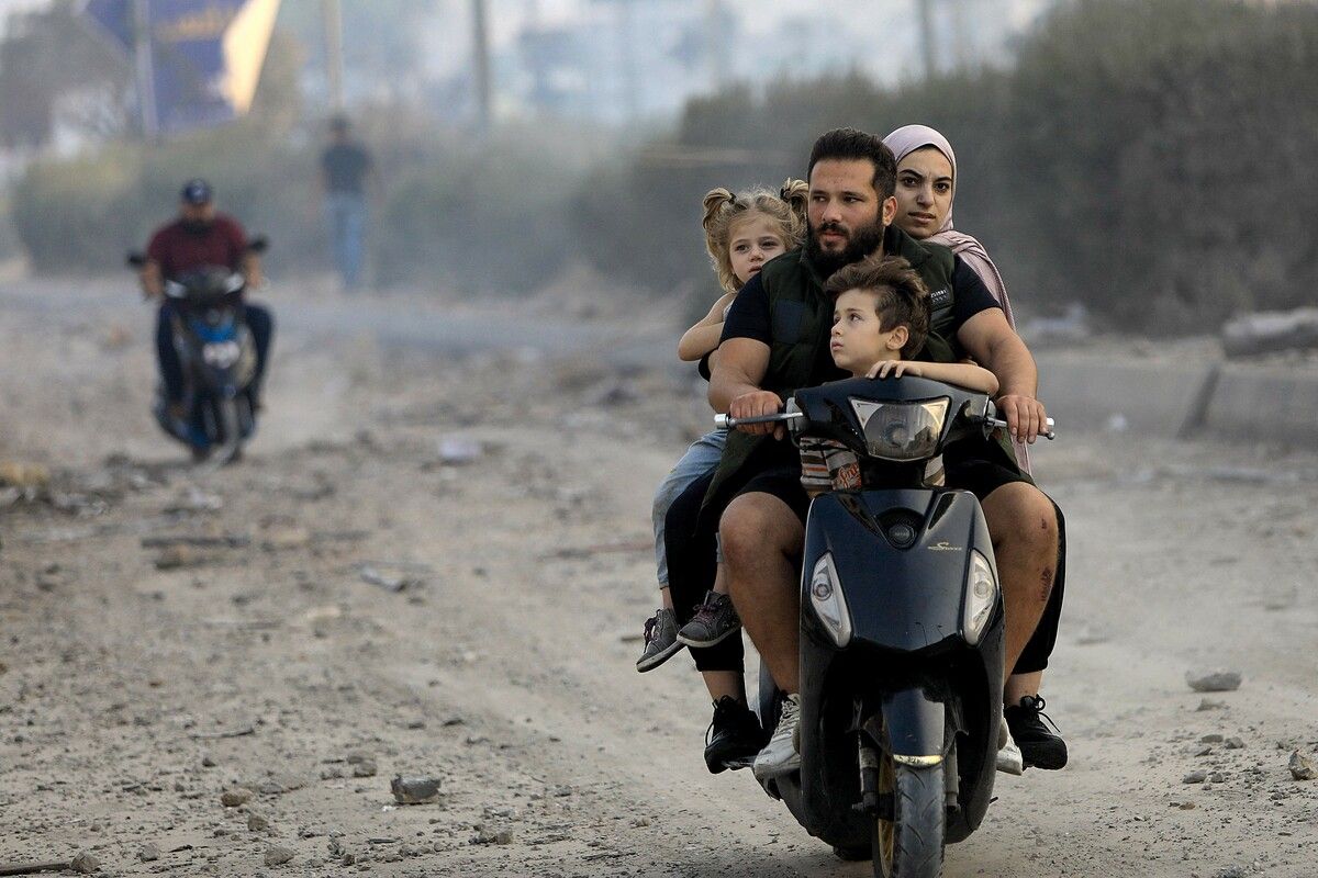 Die humanitäre Krise im Libanon wird laut UNO immer größer. Mehr als eine halbe Million Menschen sei auf der Flucht. ⇒afp