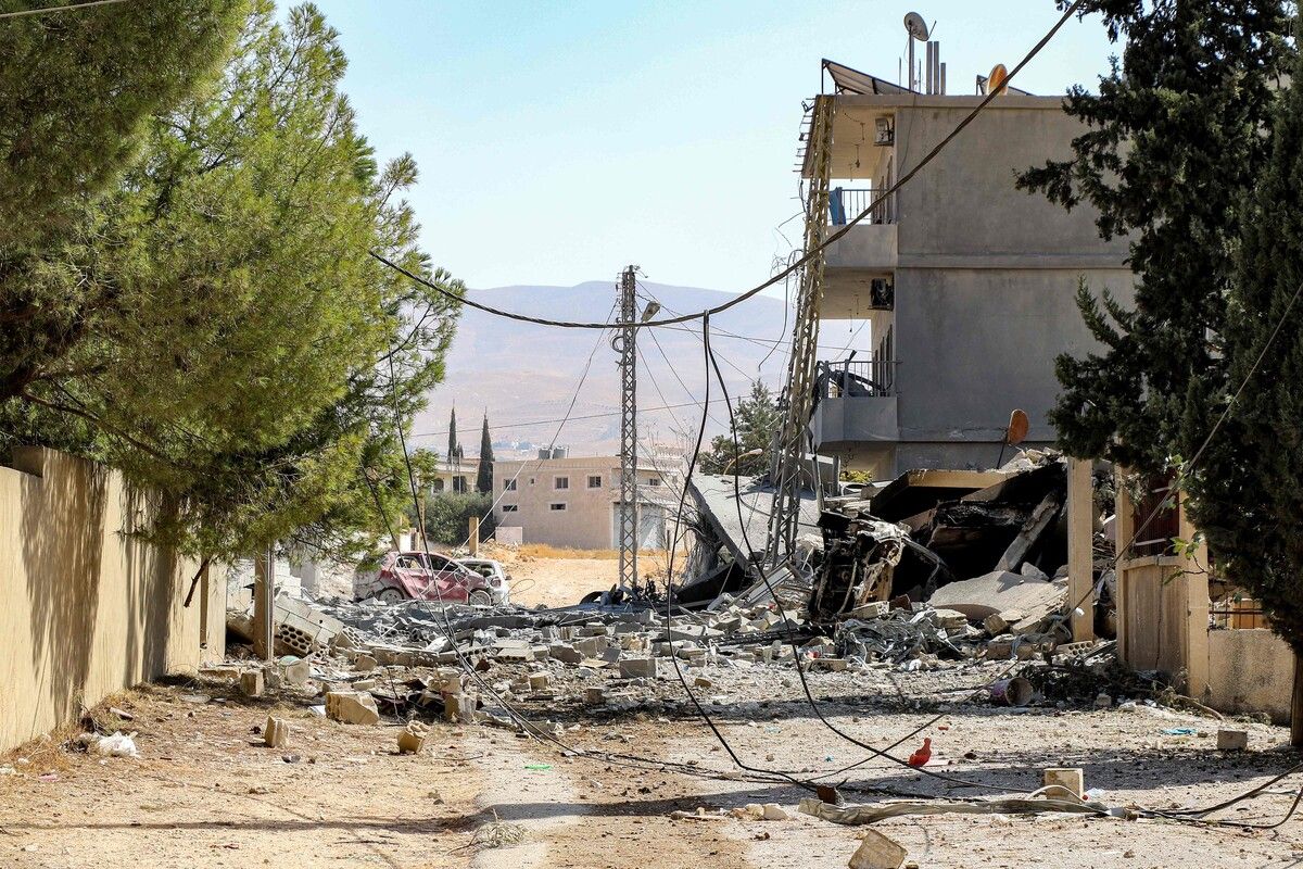 Die israelische Armee weitete ihren Einsatz gegen die Hisbollah im Libanon aus.⇒AFP