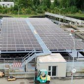 Neue Solaranlage für Kläranlage Hohenems