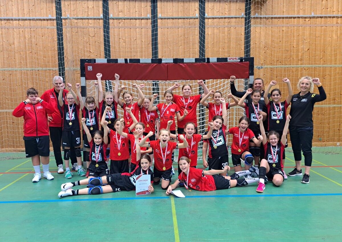 Die SSV-Mädels zeigten beim U10-Spieltag in der heimischen Messehalle wieder eine tolle Leistung. ⇒Michael Mäser