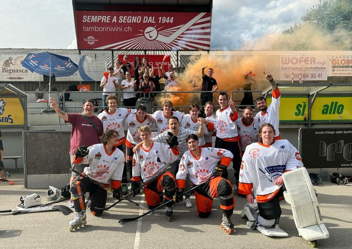 Die Wolfurt Walkers feierten in Lugano einen verdienten 11:6-Erfolg. ⇒Michael Mäser