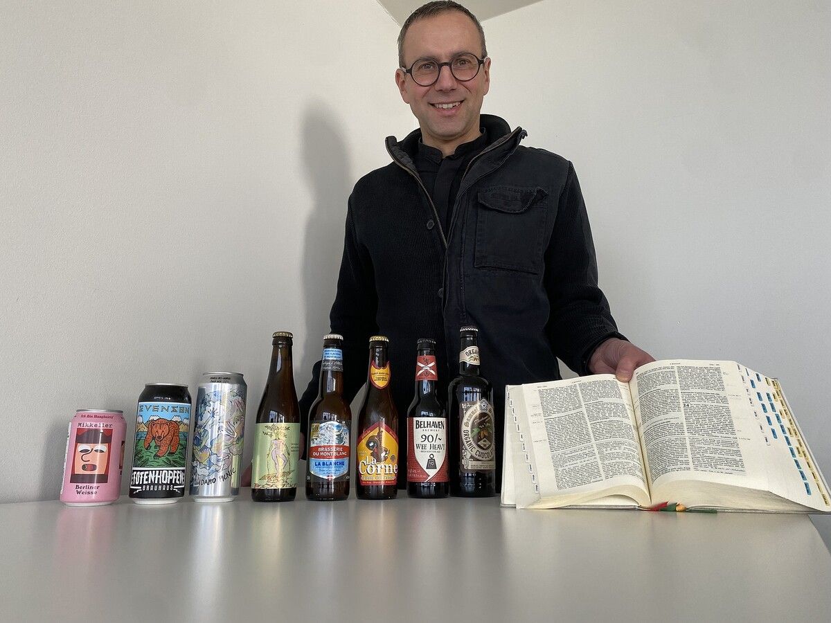 Dominik Toplek hatte die originelle Idee, „Bier & Bibel“ im Rahmen einer Veranstaltung zu verbinden.