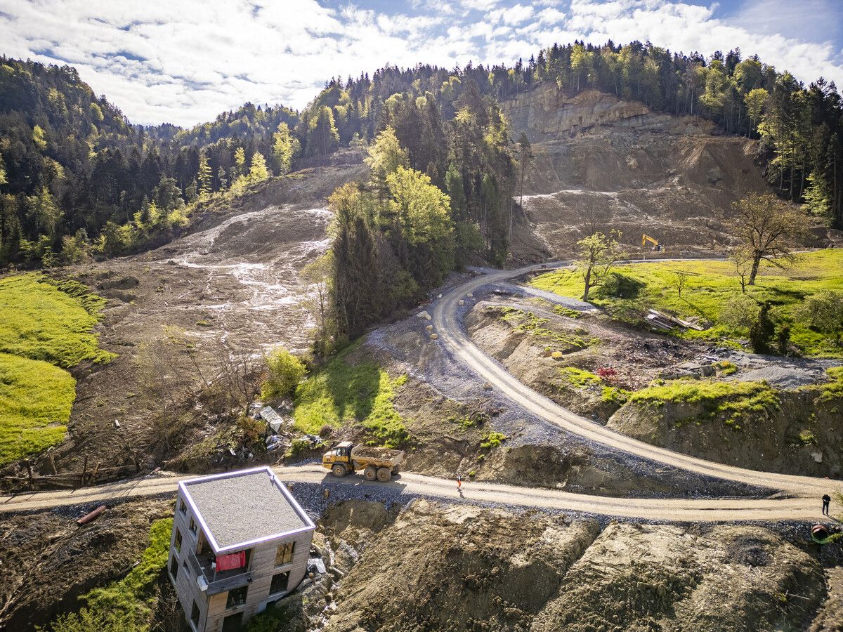 Drohnenaufnahme von der Parzelle Hochreute.⇒vn/paulitsch (2)