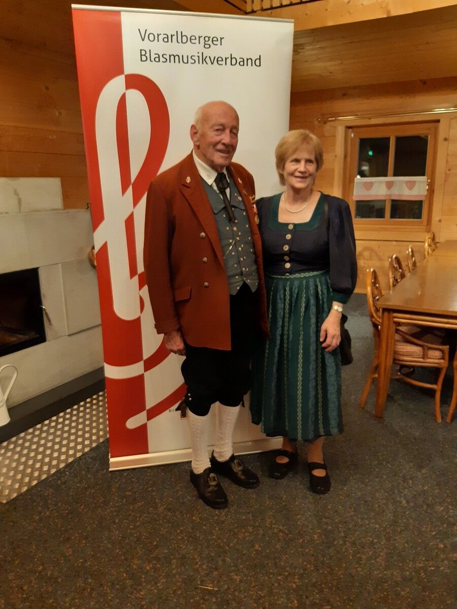 EM Günther und seine Frau Gisela Walch.⇒ SW