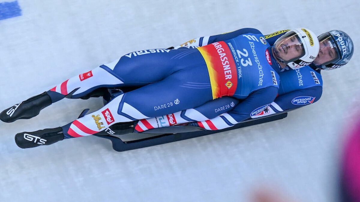 Der Bludenzer Thomas Steu und der Tiroler Wolfi Kindl belegten Rang drei im olympischen Doppelsitzer und werden gemeinsamit mit Selina Egle/Lara Kipp Zweite im Mixed-Doppelsitzer.⇒ÖRV/Reker