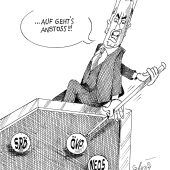 Karambol-Partie!