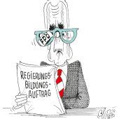 Auf dem rechten Auge blind!