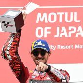 Bagnaia rückte mit Sieg an Martin ran
