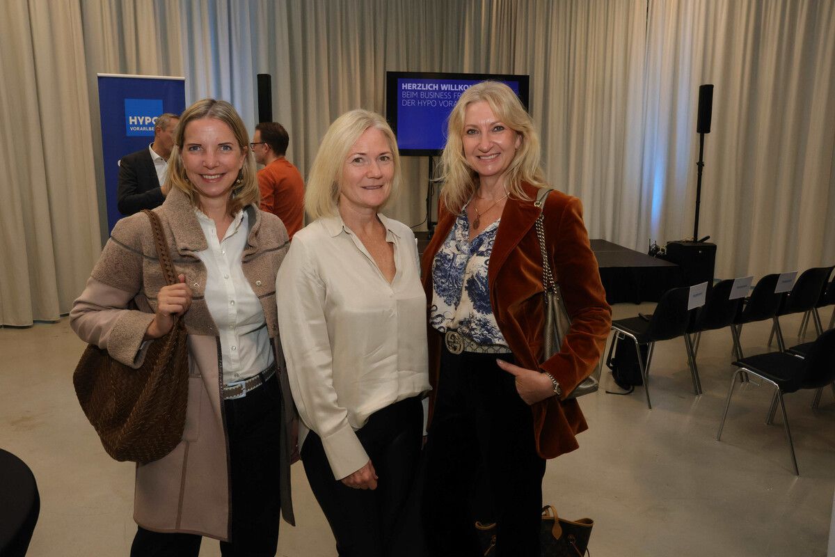 Gerda Schnetzer-Sutterlüty, Elisabeth Bereuter und Ulrike Bohle.