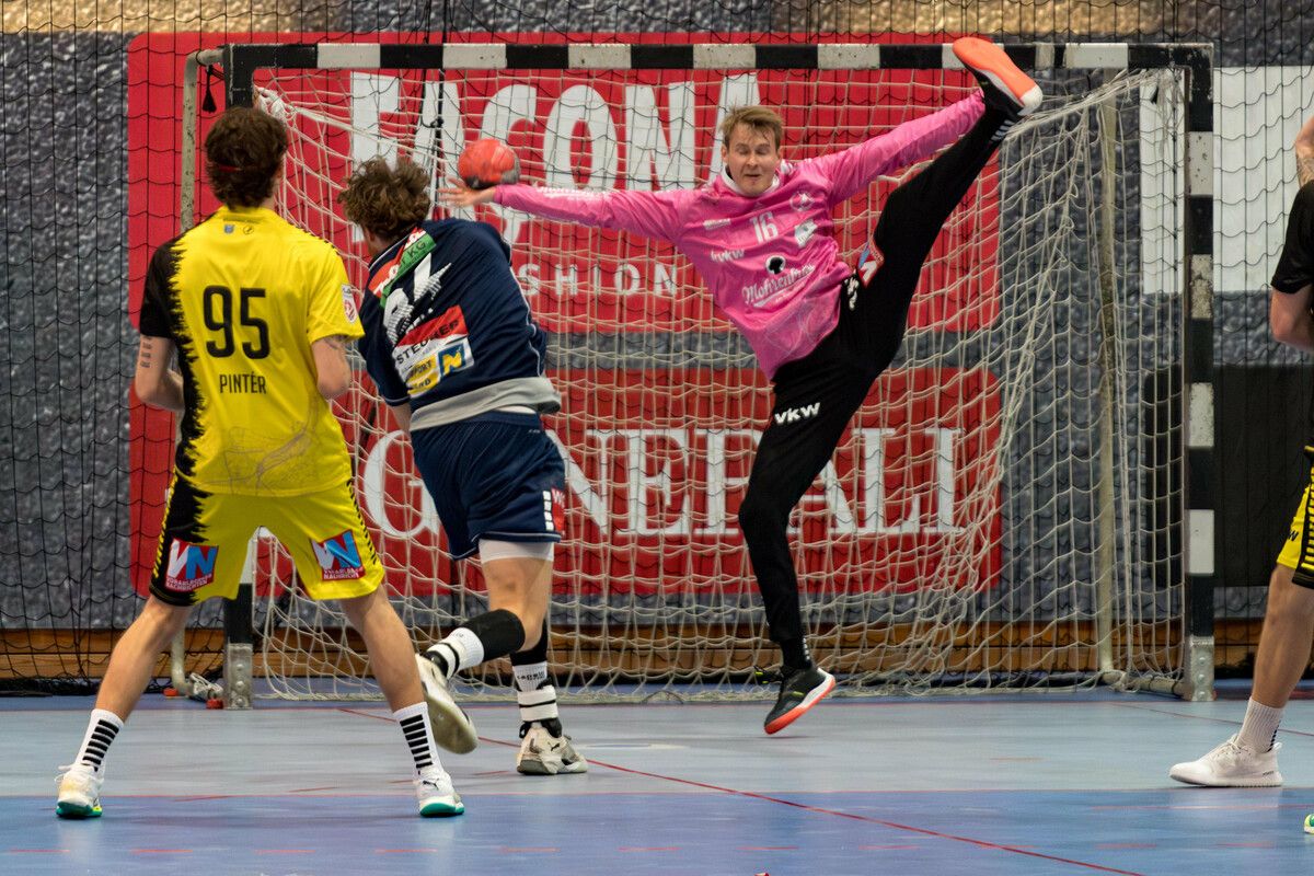 Goalie Ralf Patrick Häusle lief zur Hochform auf.⇒stiplovsek