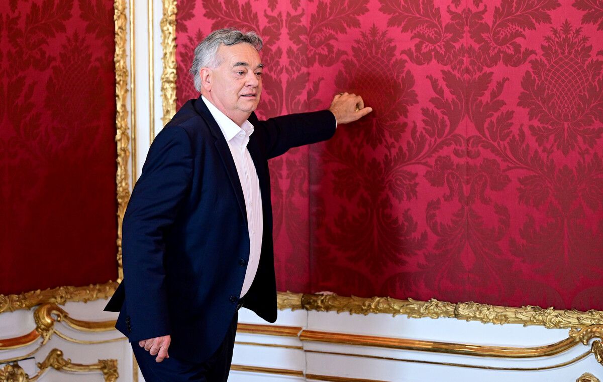 Grünen-Chef Werner Kogler verriet nach dem Treffen keine Details.⇒APA
