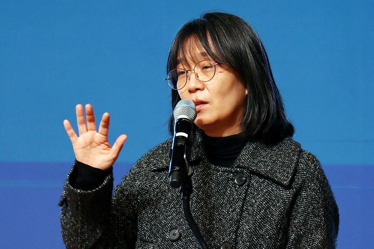 Han Kang ist die 18. Frau, die den Literaturnobelpreis erhält. ⇒YONHAP