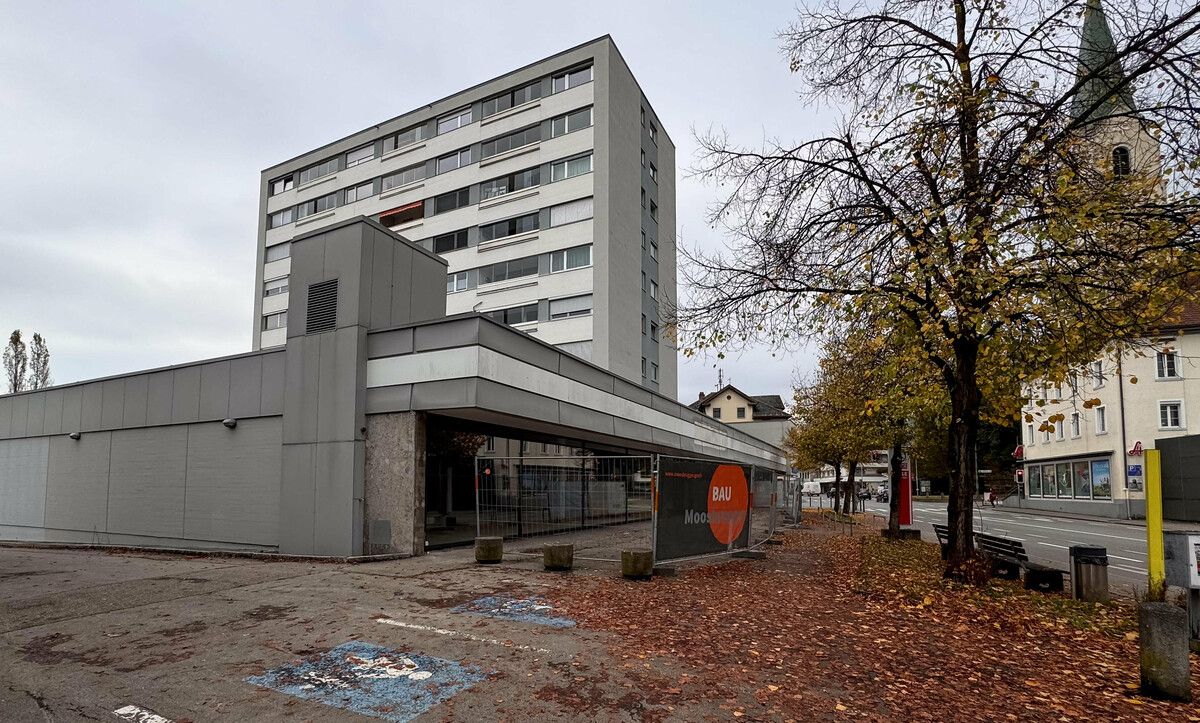 Hier soll bald der neue Standort von dm eröffnen. Früher war hier an der Dornbirner Hatlerstraße ein Spar-Markt beheimatet. ⇒vn/Stiplovsek