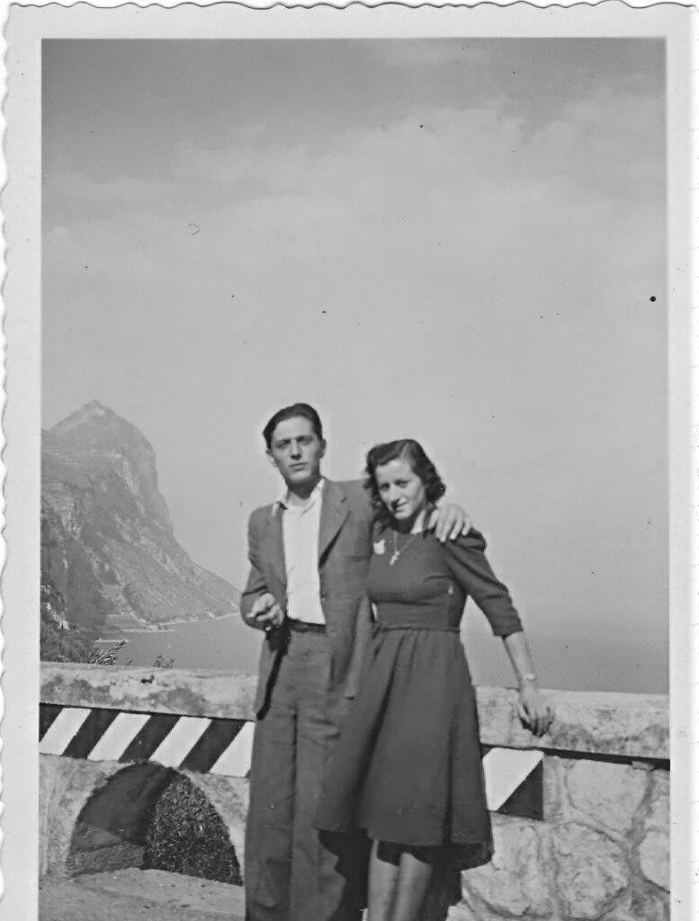 Hilda und Otto. 1949 heiratete das Paar.