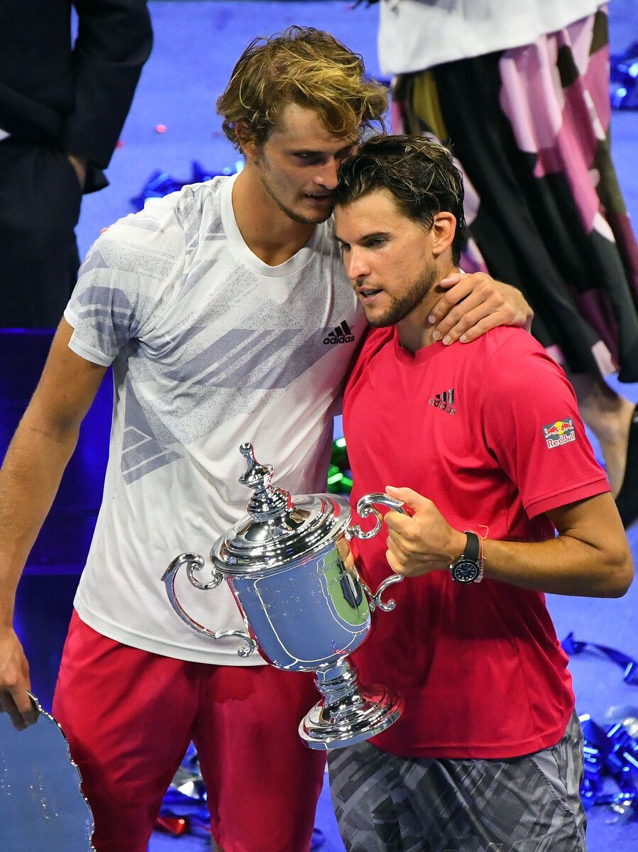 Im September 2020 holte sich Dominic Thiem bei den US Open mit einem Finalsieg über Alexander Zverev seinen einzigen Grand-Slam-Titel. ⇒Reuters