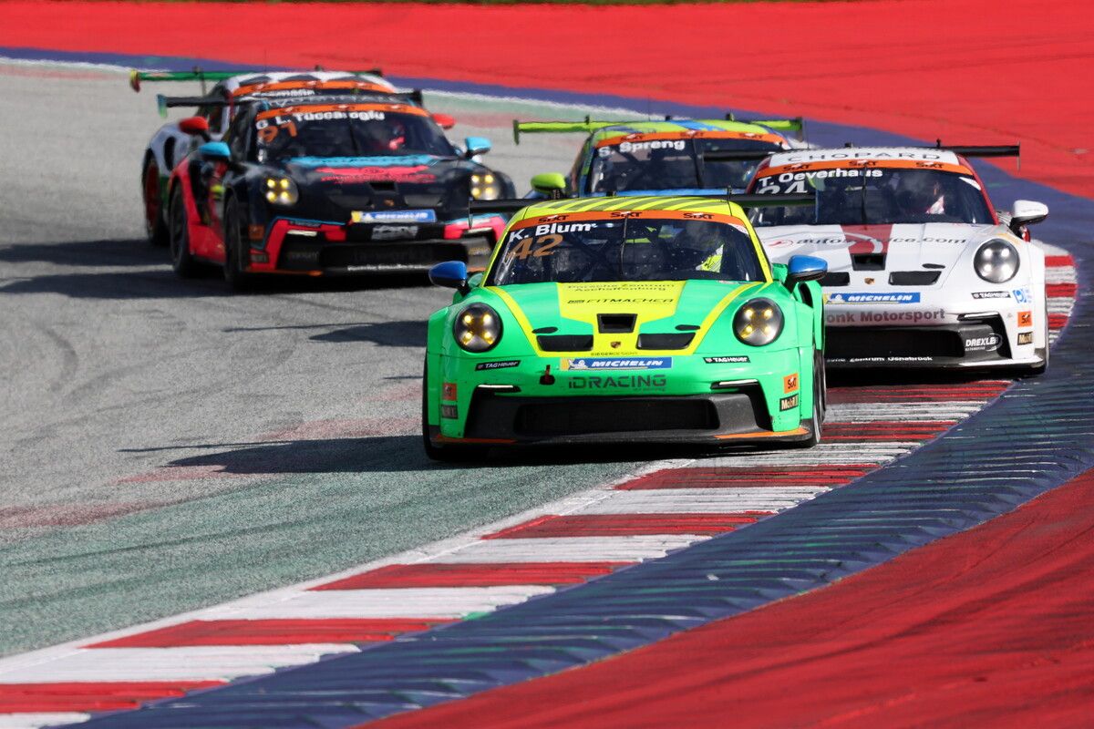 In der Gesamtwertung des Porsche Carrera Cups nimmt Kiano Blum Rang 19 vor den letzten beiden Rennen auf dem Hockenheimring ein. ⇒NOGER