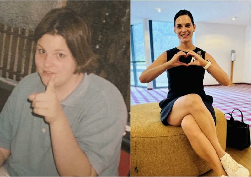 Innerhalb von zwei Jahren von 120 auf nun 70 Kilogramm.