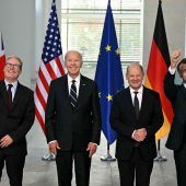 Biden sagt zum Abschied Danke
