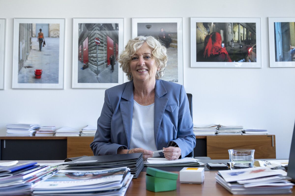 Katharina Wiesflecker wechselt am Freitag in die Pension.⇒VN