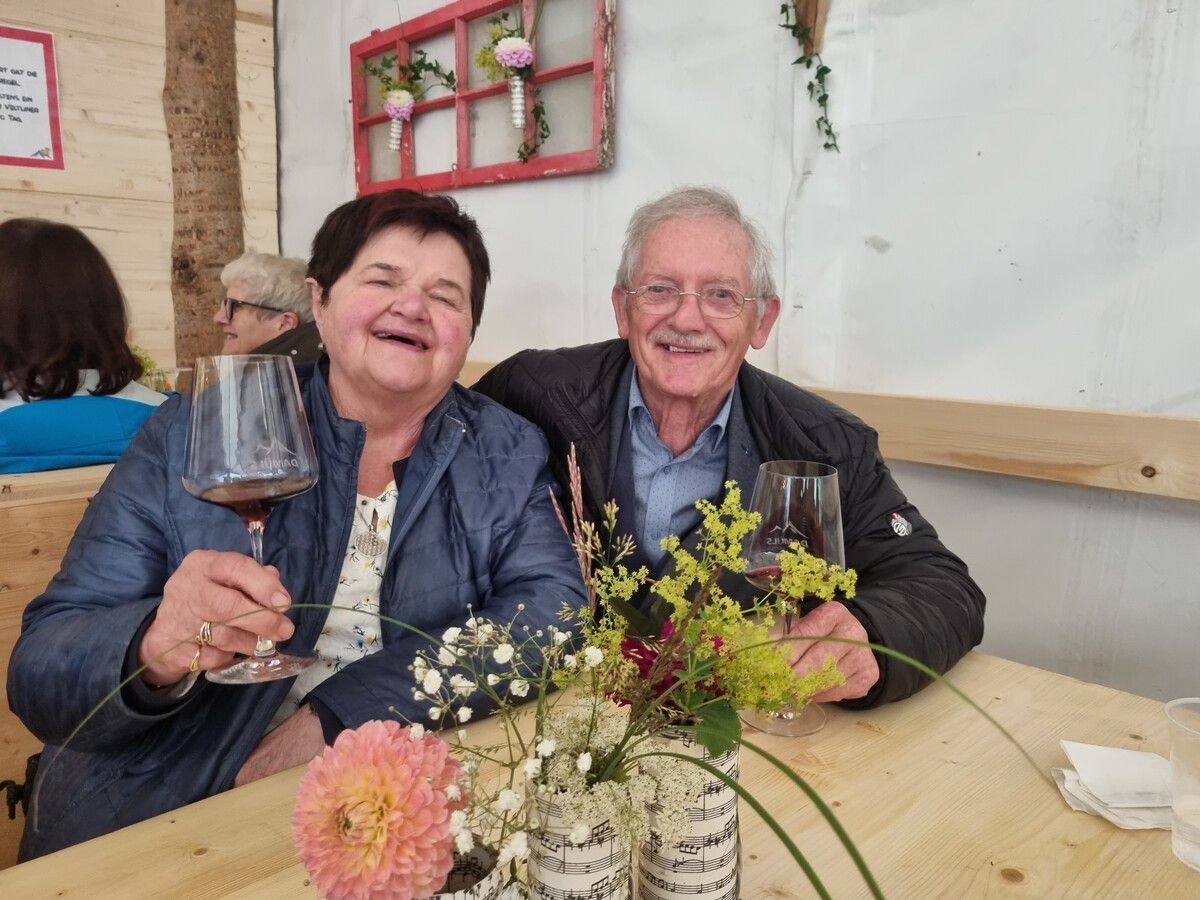 Klara und Karl blicken auf wunderschöne Jahre zurück.