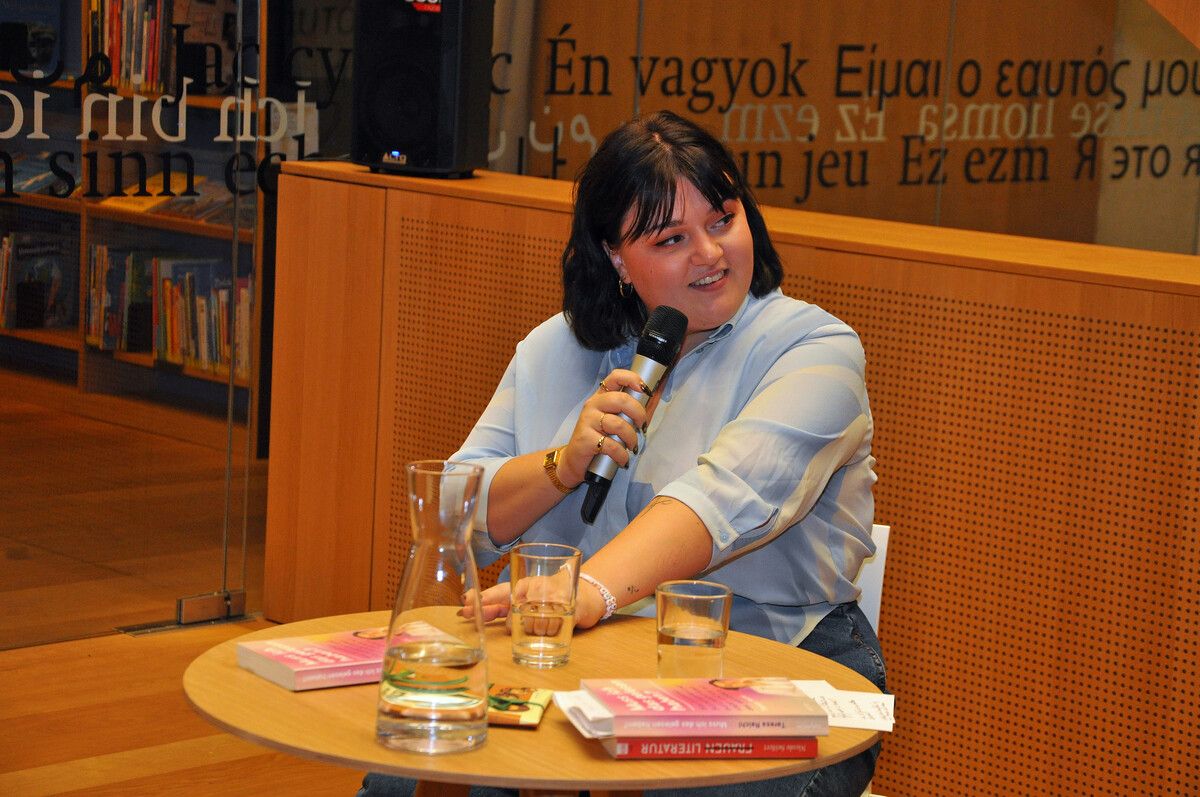 Lesung: Teresa Reichl in der Stadtbibliothek Dornbirn.⇒mka