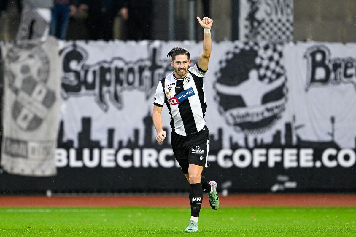 Mario Vucenovic erzielte beim 3:1-Sieg über Horn den Treffer zum 1:0. ⇒gepa