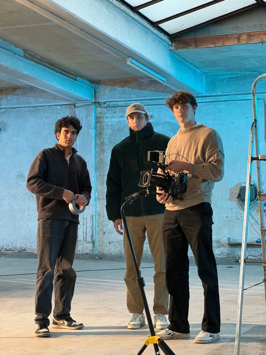 Marvin Heine, Patrick Cerny und Leonhard Ohneberg.⇒ otiosum