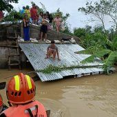 Tropensturm wütet auf den Philippinen