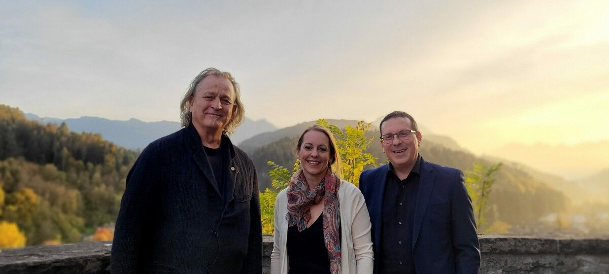 Sabine Winter, Huub Claessens und Michael Schwärzler überzeugten bei den Rankweiler Basilikakonzerten. ⇒privat