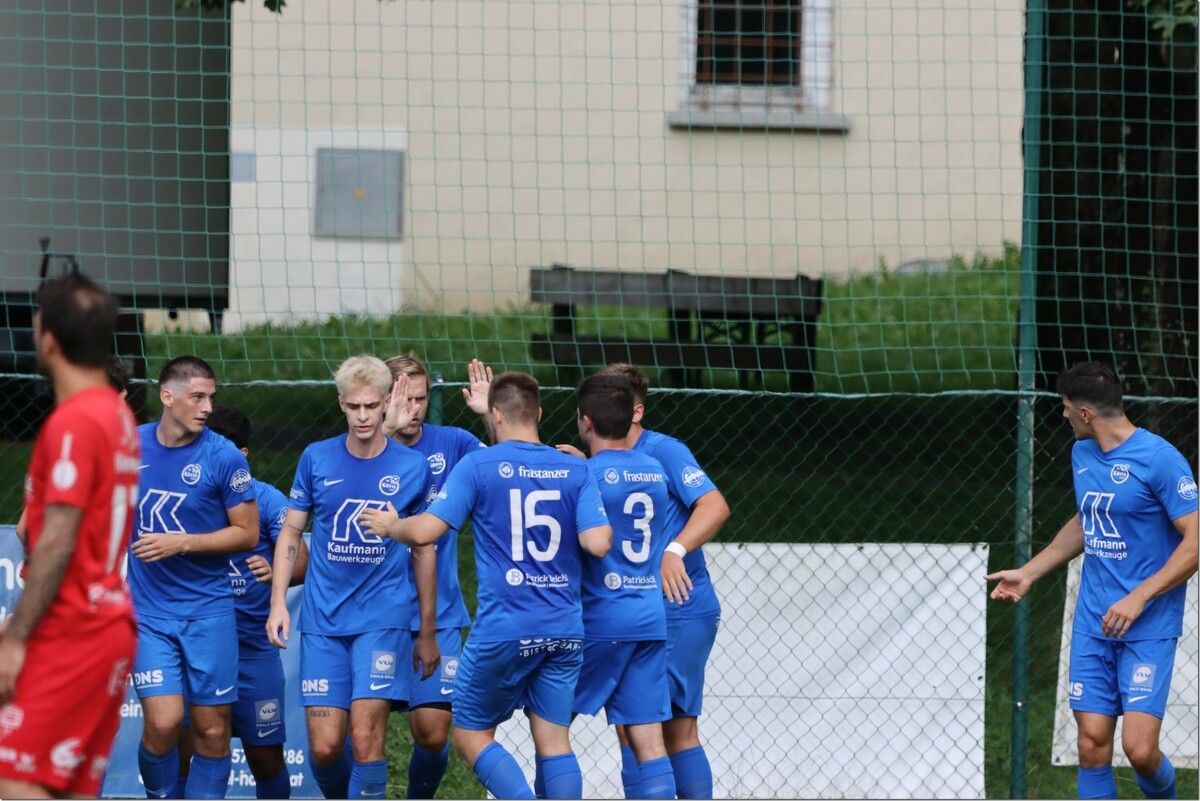 SC Göfis gewann gegen Hard knapp. ⇒VN-TK