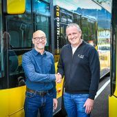 E-Busse nehmen in ­Rankweil Fahrt auf