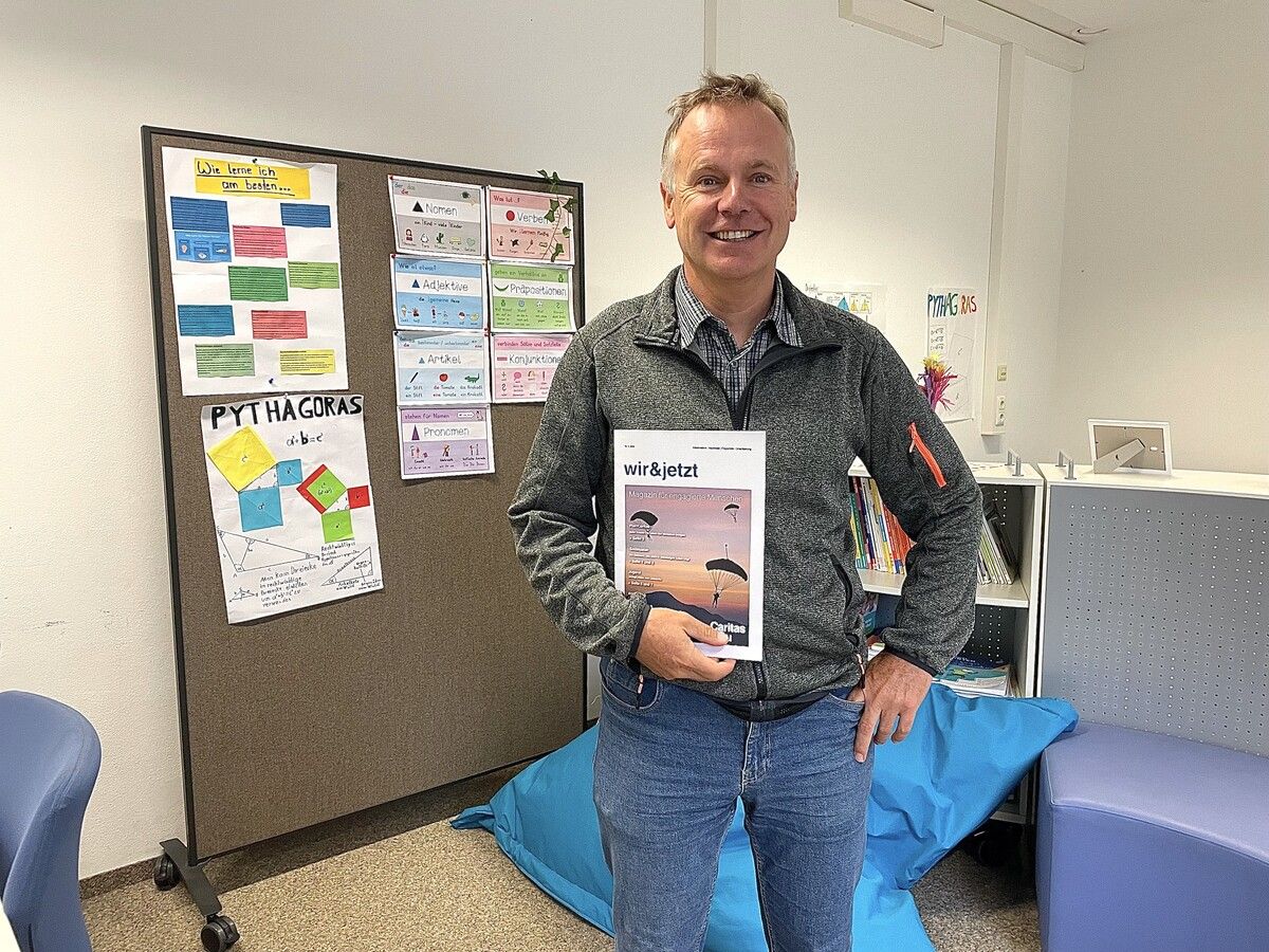 Thomas Hebenstreit setzt Care- und Community-Projekt um. ⇒Marion Hofer