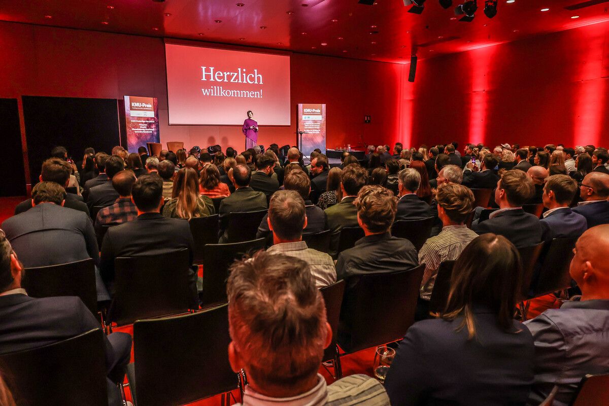 Über 260 Gäste gratulierten bei der Preisverleihung am Mittwochabend im Messequartier den ausgezeichneten Betrieben.⇒