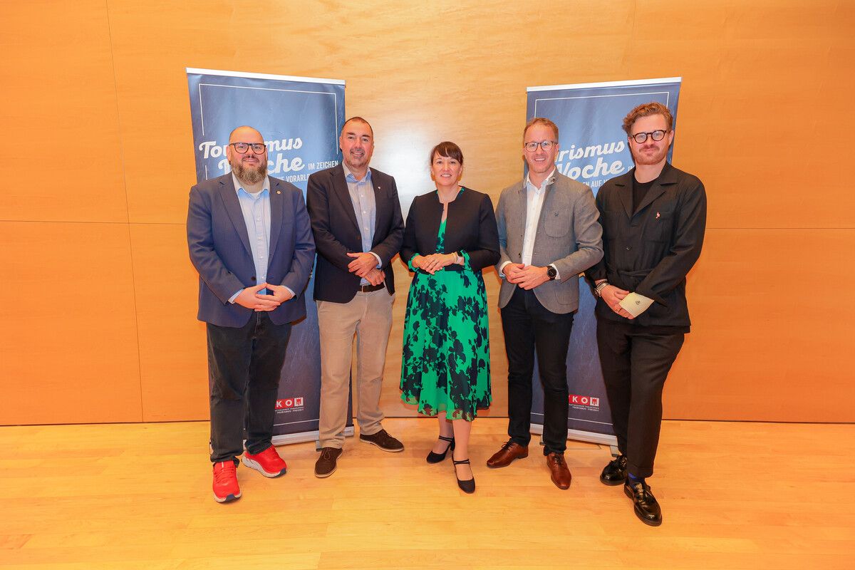 V. l.: Pansi, Kegele, Biedermann-Smith, Gantner und Lude.