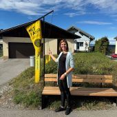 „Mitfahrbänkle“ in Frastanz