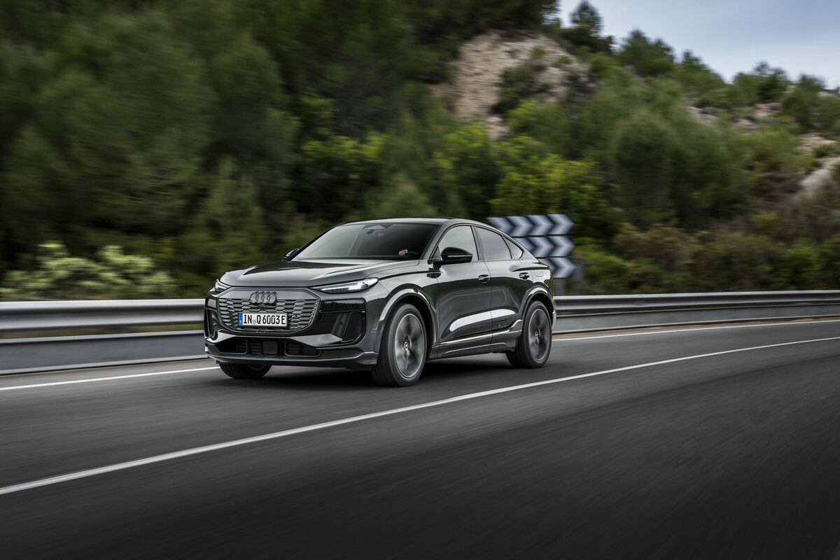 Weltpremiere des Audi Q6 Sportback ­e-tron.⇒Werk