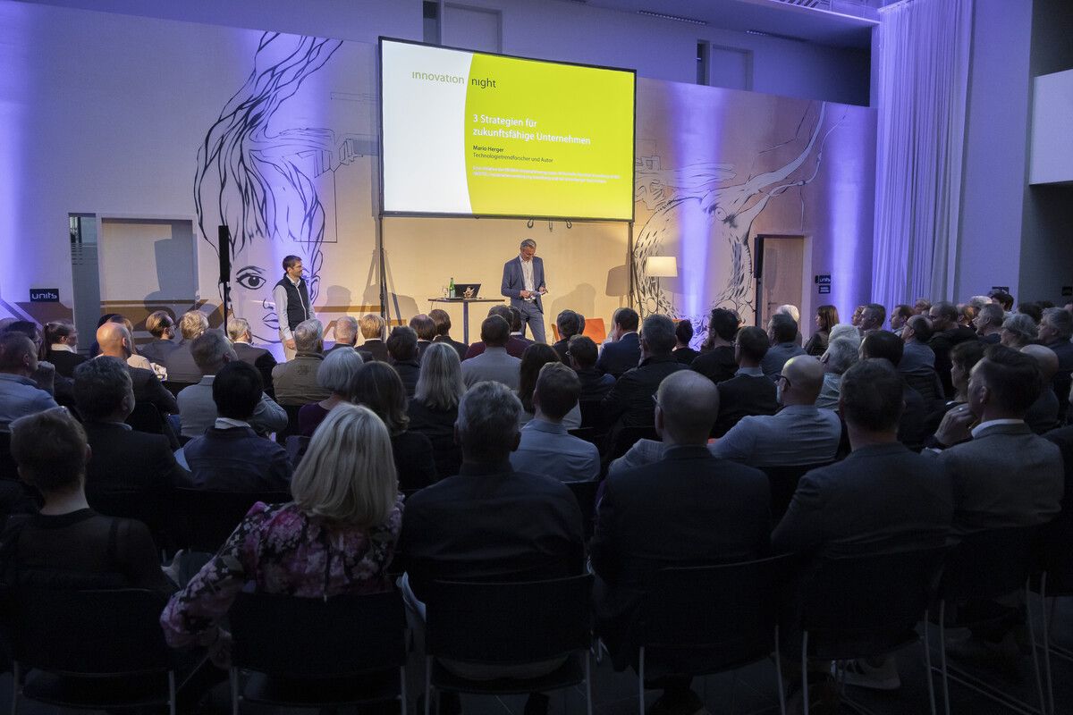 Zahlreiche Interessierte kamen zum Vortrag von Mario Herger ins Competence Center Rheintal im Lustenauer Milleniums Park.⇒VN/Paulitsch