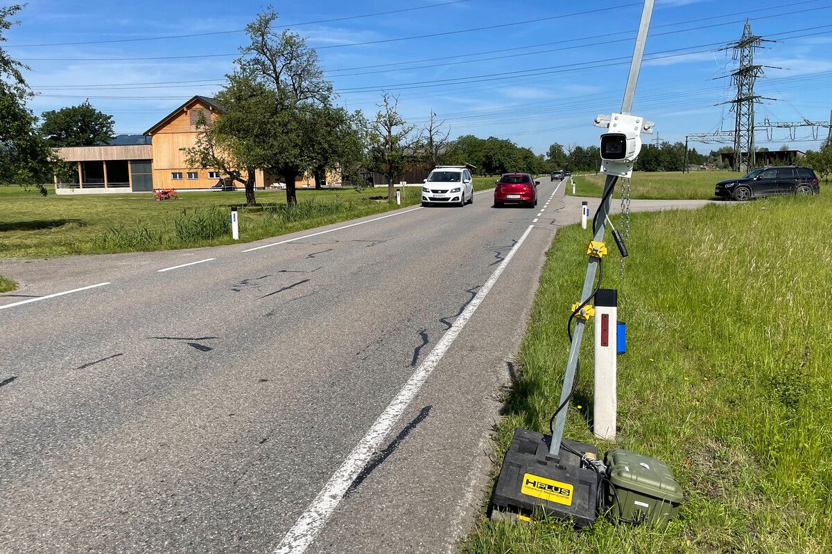 Ab Donnerstag werden in Dornbirn mit Kameras Fahrzeuge gezählt. ⇒Stadt
