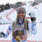 Lindsey Vonn zurück  auf der Weltcup-Bühne
