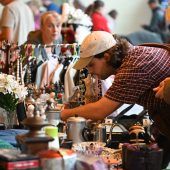 Ein Flohmarkt im Seniorenhaus