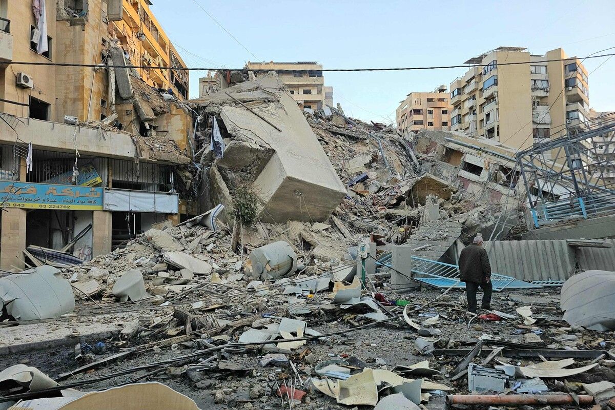 Bei einem israelischen Angriff in der Innenstadt von Beirut im Libanon ist laut Hisbollah ihr Mediensprecher Mohammed Afif getötet worden. AFP
