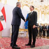 Wallner nun auch von Karl Nehammer in Wien angelobt