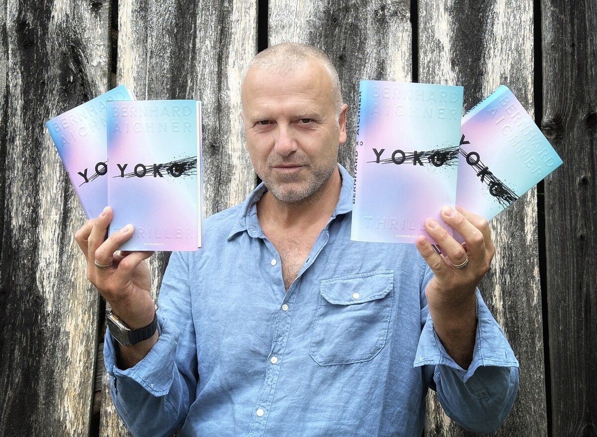 Bestsellerautor Bernhard Aichner präsentiert seinen neuen Thriller „Yoko“ im Druckwerk Lustenau. ⇒www.fotowerk.at