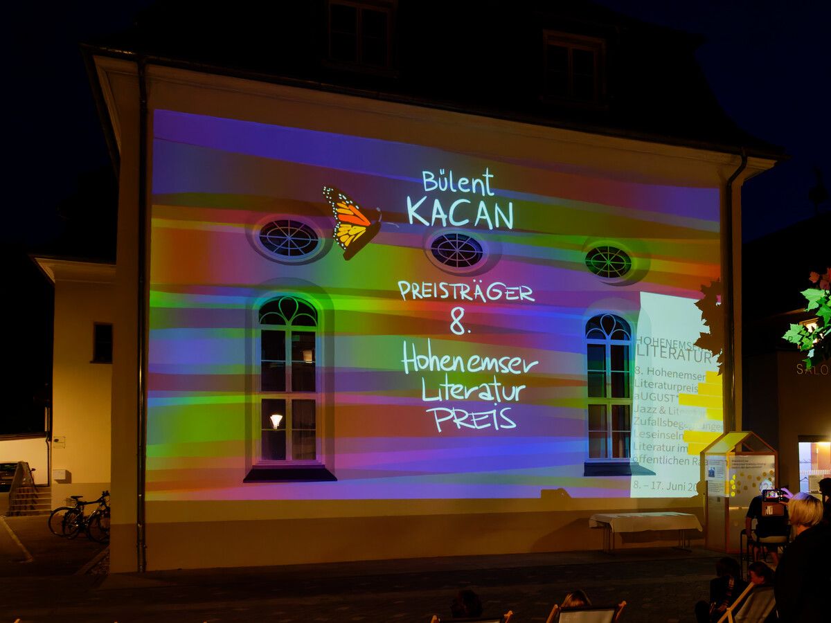 Bülent Kacan war der Preisträger des achten Literaturpreises.⇒Stadt Hohenems