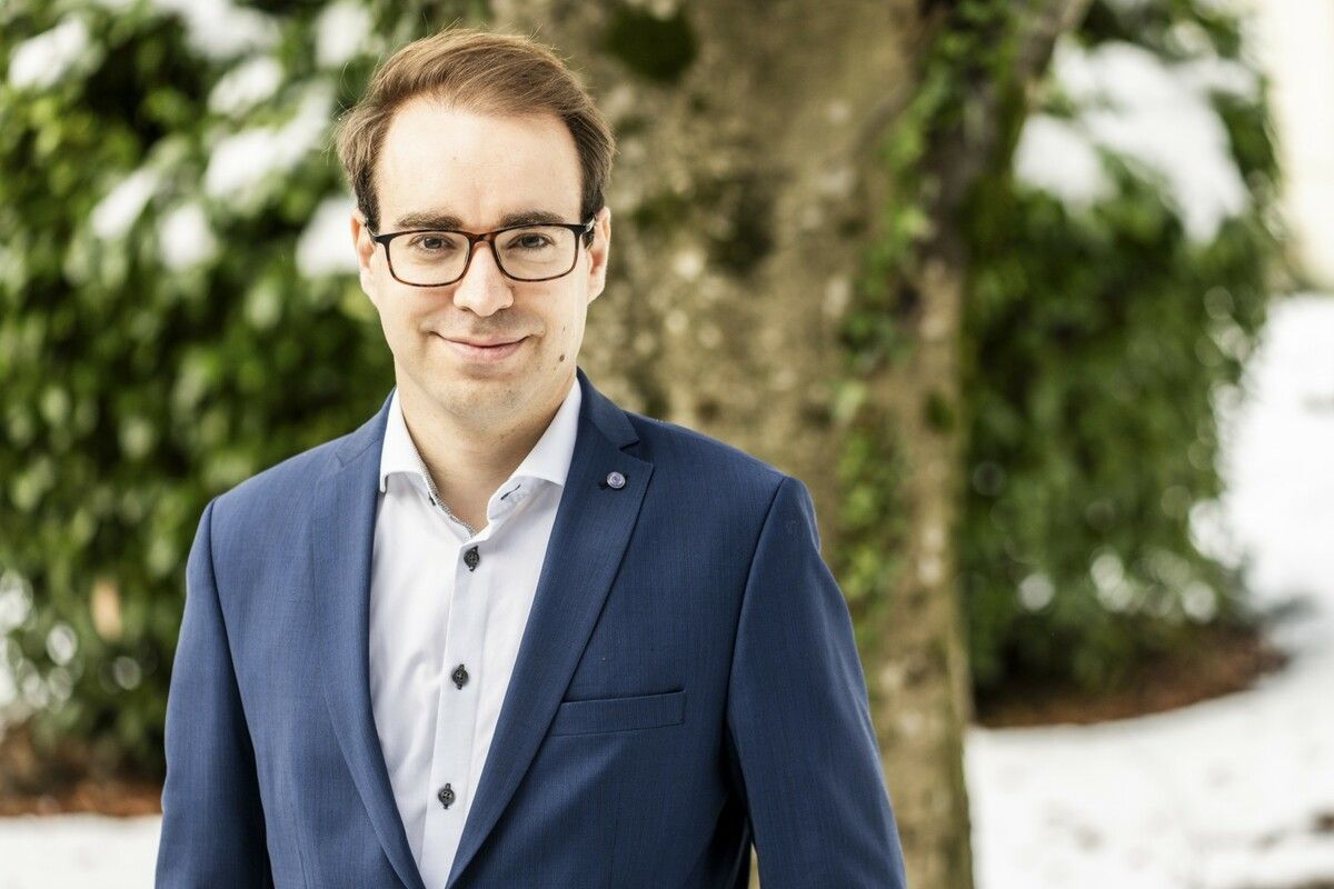 Clemens Rauch tritt als Grünen-Spitzenkandidat in der Stadt Feldkirch an. ⇒Nussbaumer