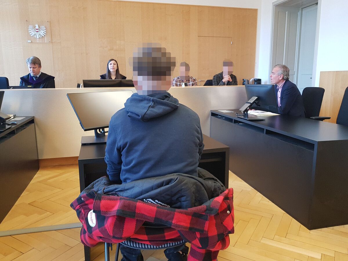 Der Angeklagte beteuerte bis zum Schluss seine Unschuld. ⇒Eckert