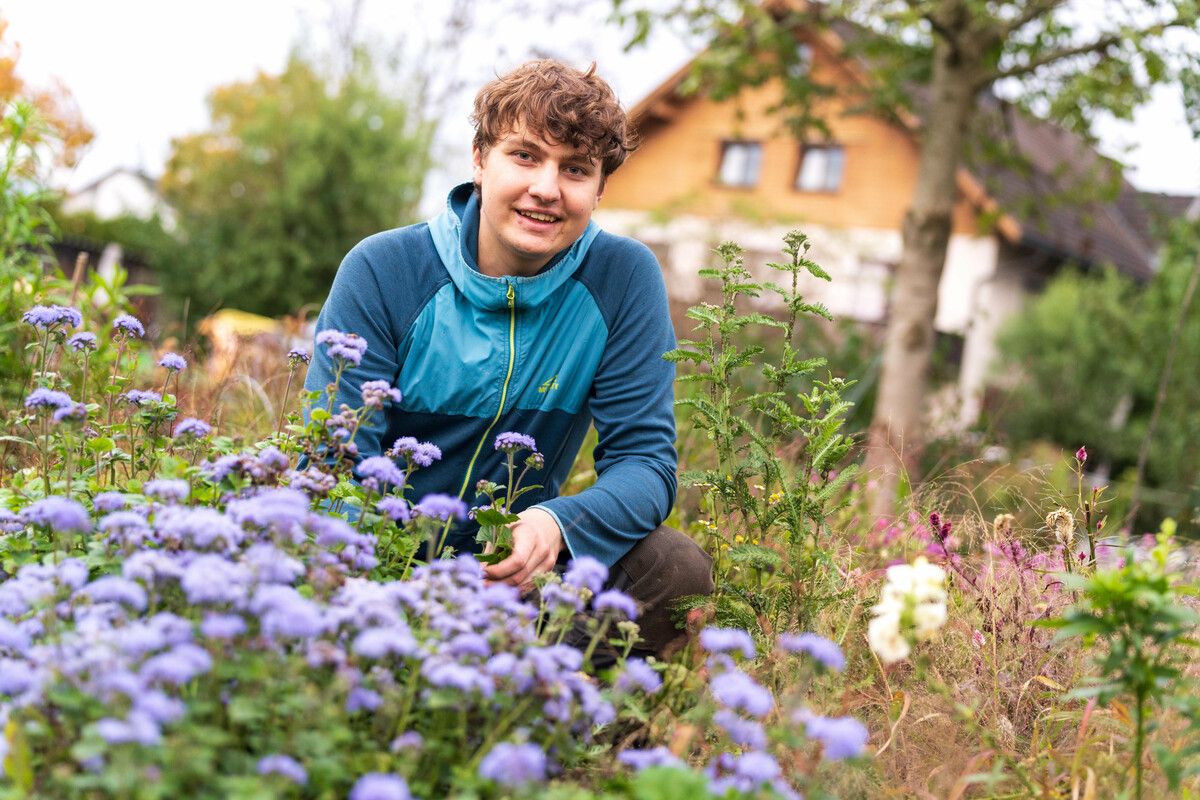 Der Dornbirner hat seine Liebe zum Garten schon früh entdeckt.⇒ VN/Stiplovsek (2), Lenz
