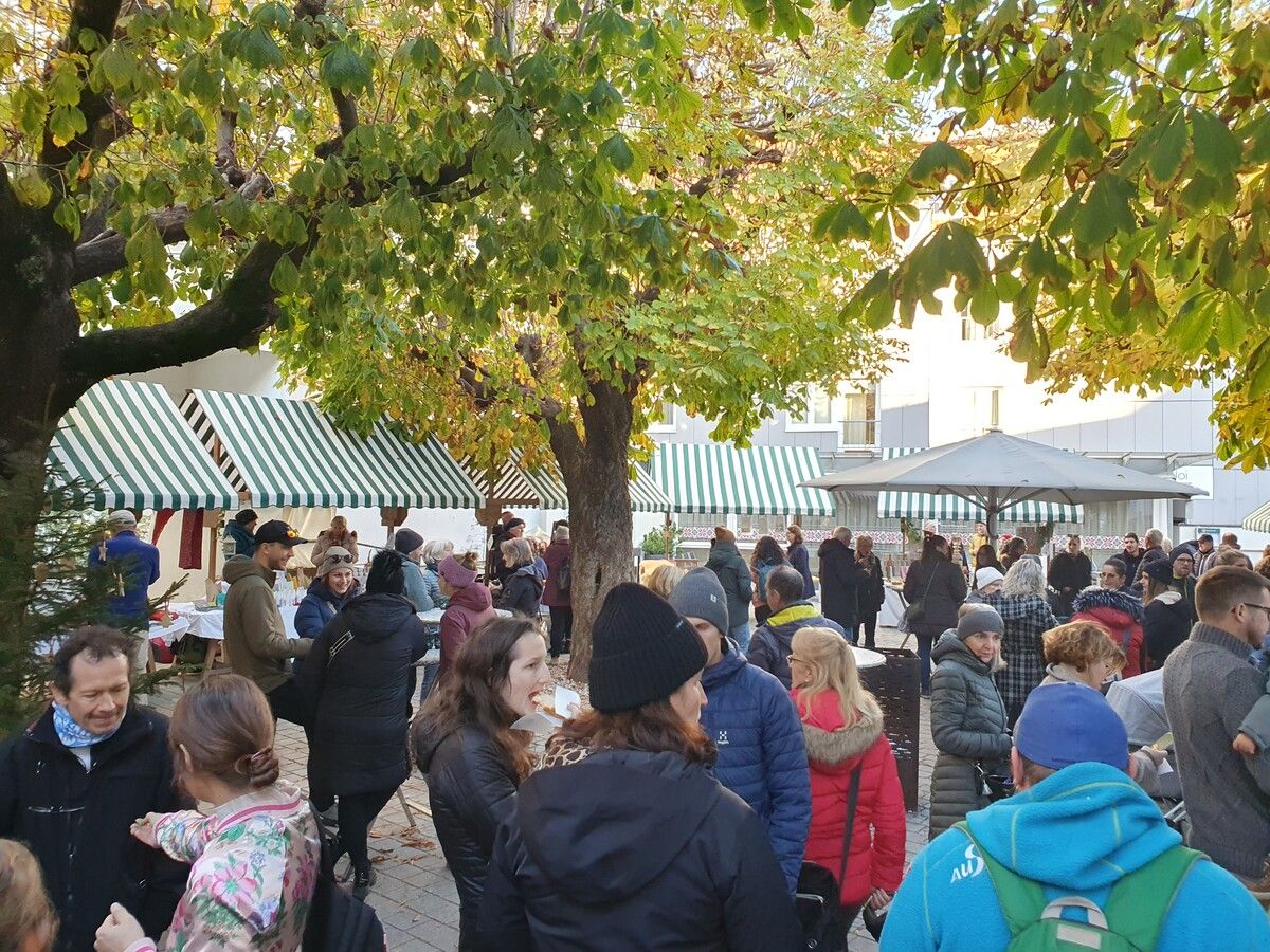 Der Heilige Bimbam läutet die Vorweihnachtszeit im Städlte ein. ⇒Stadtmarketing Bludenz