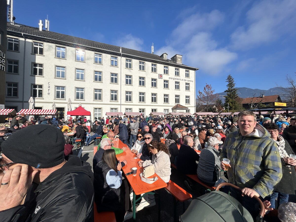 Der Herbstmarkt in Frastanz mit Produkten aus der Region. ⇒HAR