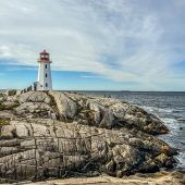 Der Leuchtturm von Peggy‘s Cove